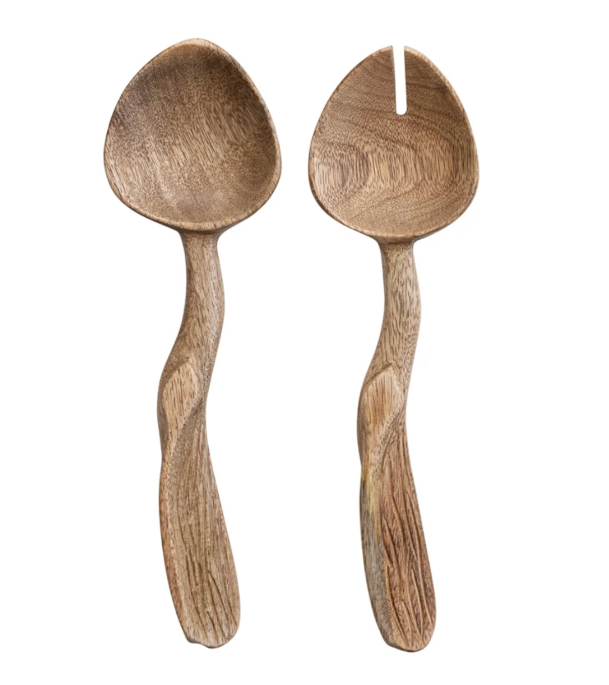 Wooden Salad Server Set