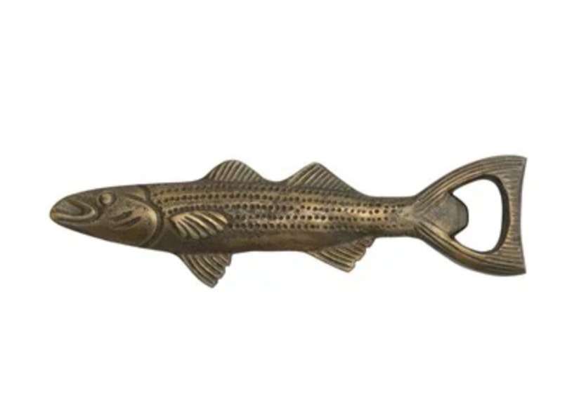 Brass Fish Bottle Opener