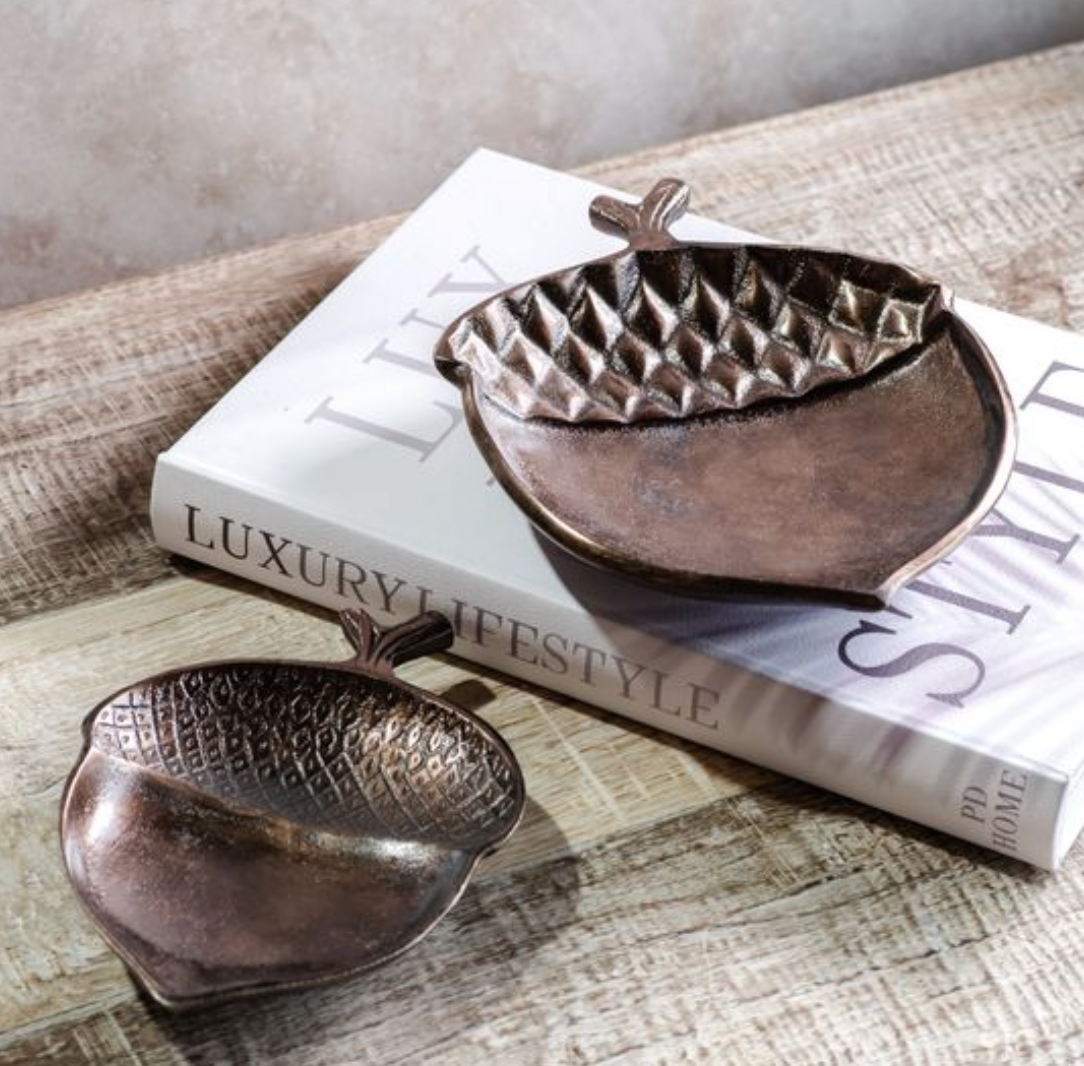 Brass Acorn Tray
