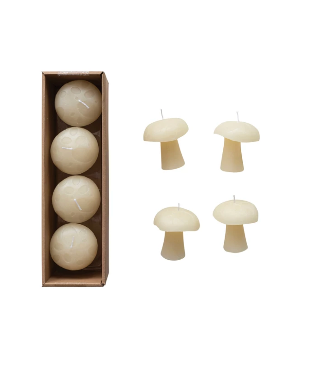 Mushroom Shaped Candles