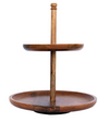 Mango Wood Two Tier Tray