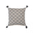 Gold Leaf Printed Cotton Pillow