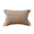 Woven Jute Lumbar with Gold Thread
