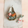 Brass Pear Shaped Dish