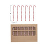 Glass Candy Cane Stir Sticks