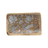 Mango Wood Floral Tray