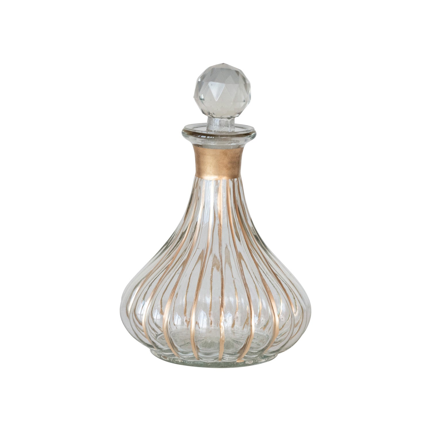 Glass Fluted Decanter