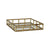 Mirrored Metal Tray
