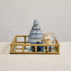 Mirrored Metal Tray
