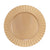 Gold Fluted Charger