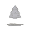Stoneware Tree Shaped Plate