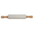 Embossed Holiday Stoneware Rolling Pin