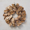 Gold Magnolia Wreath