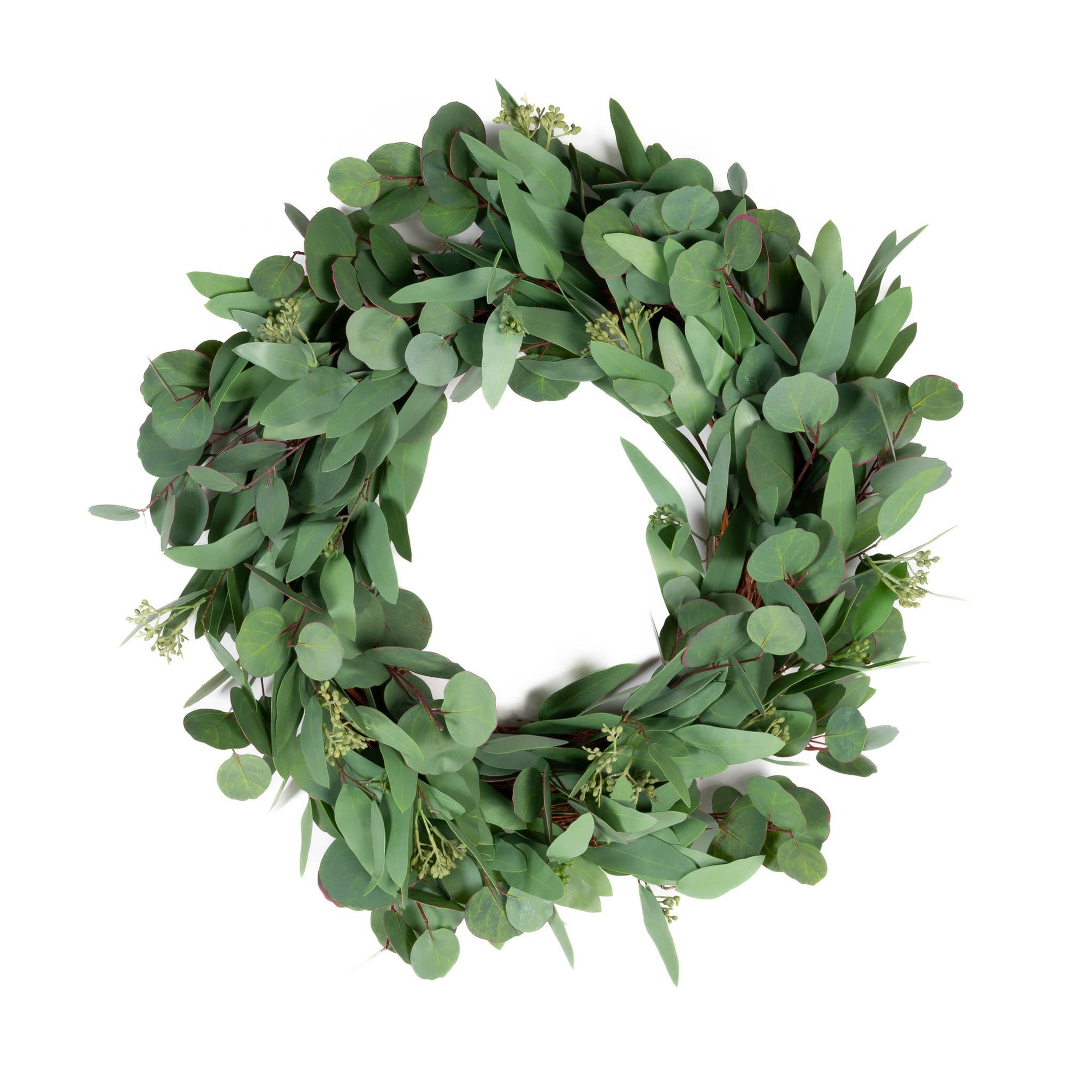 Mixed Seeded Eucalyptus Wreath