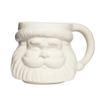 White Santa Coffee Mug