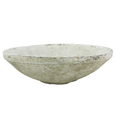 Rustic Whitestone Terra Cotta Bowl