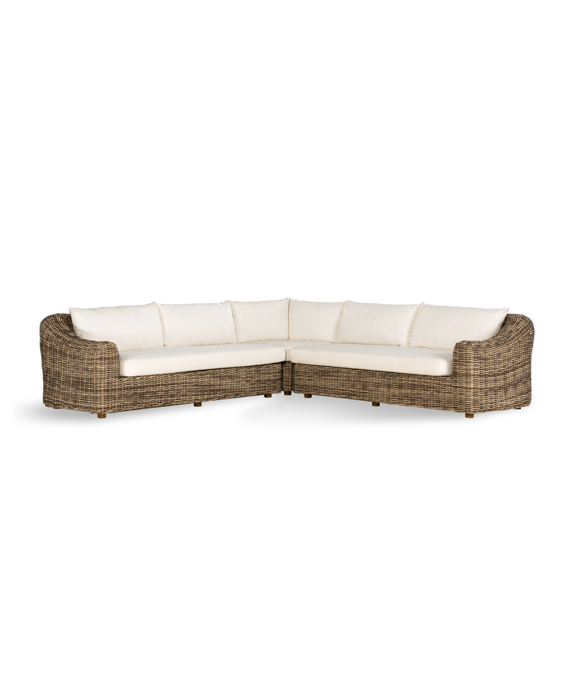 Ensley Outdoor 3 Pc Sectional