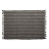 Cotton Striped Throw w/ Fringe