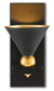 Moderne Black Wall Sconce