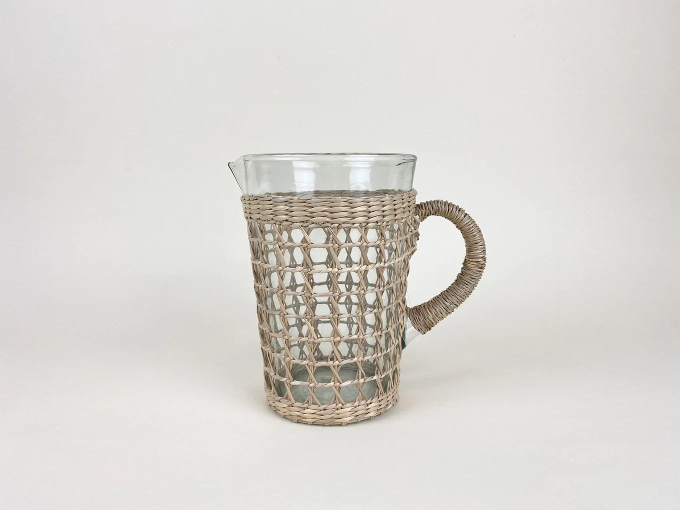 Seagrass Cage Pitcher