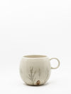 Stoneware Mug with Painted Branches