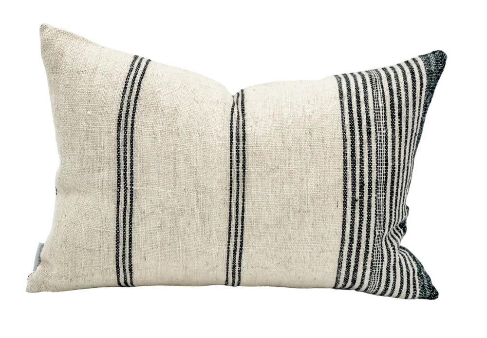 White Indian Wool Pillow