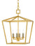 Denison Gold Small Lantern