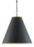 Pierrepont Black Large Pendant