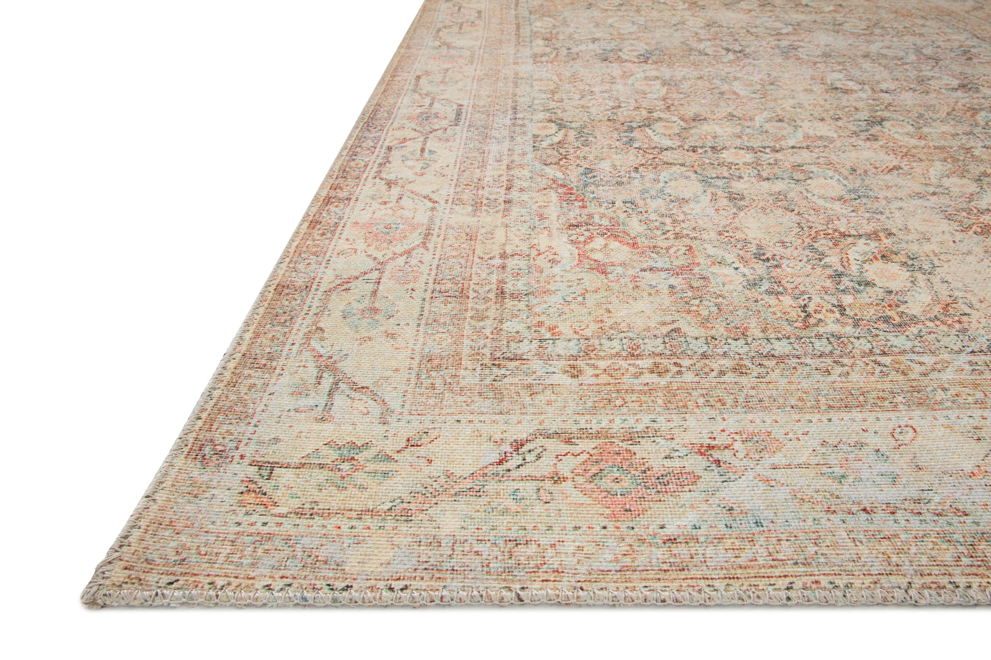 Natural / Apricot - Adrian Collection Rug
