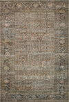 Terracotta / Multi - Adrian Collection Rug