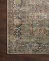 Terracotta / Multi - Adrian Collection Rug