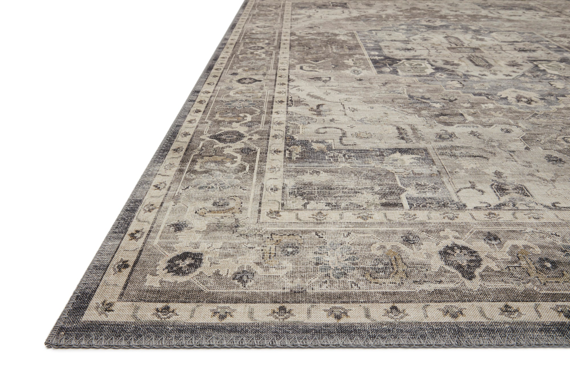 Steel / Ivory - Hathaway Collection Rug