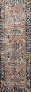 CJ Terracotta / Multi - Jules Collection Rug