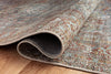 CJ Lagoon / Brick - Jules Collection Rug