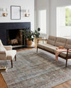 CJ Lagoon / Brick - Jules Collection Rug