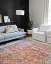 Spice / Marine - Layla Collection Rug