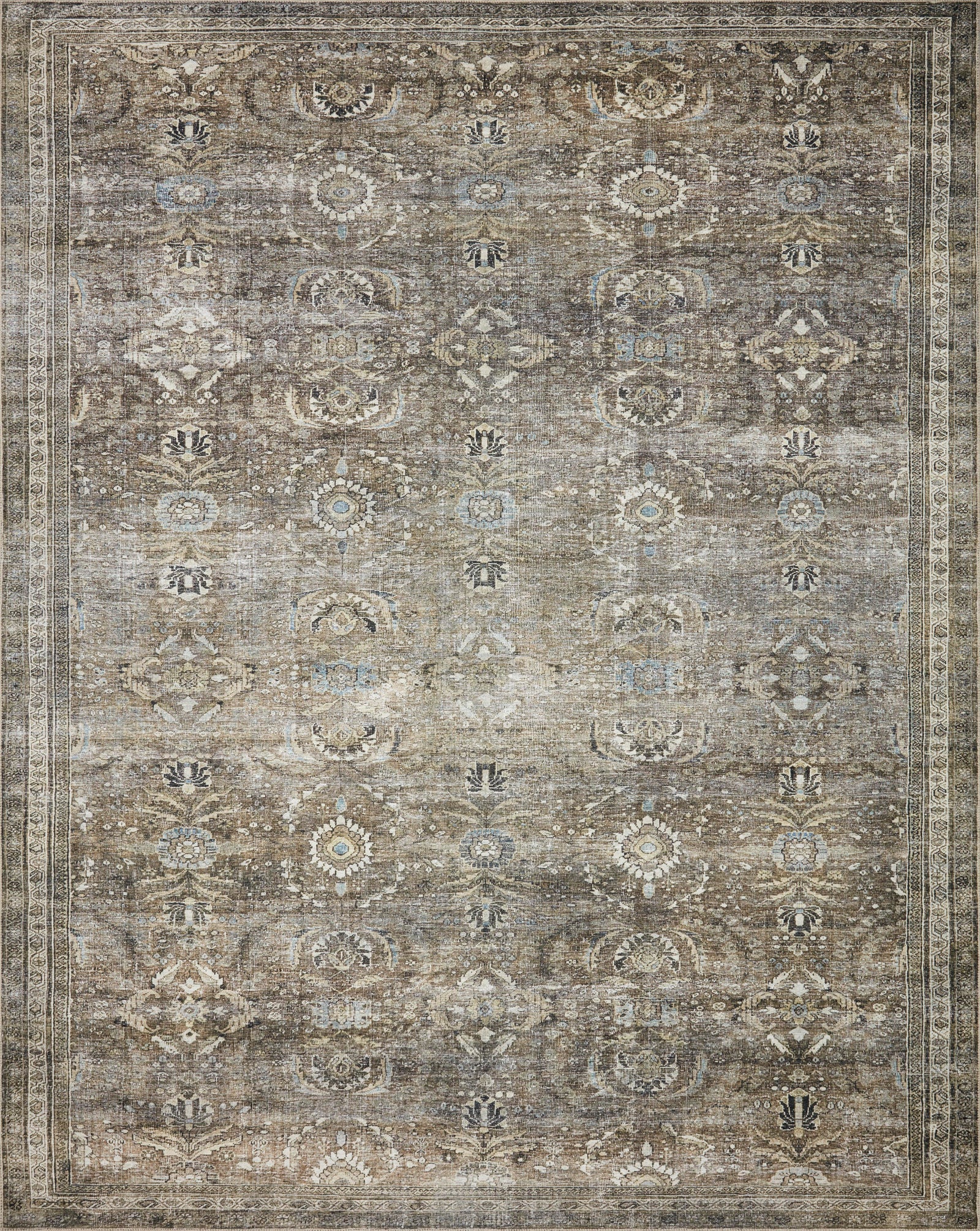 Antique / Moss - Layla Collection Rug