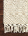 Ivory / Ivory - Noelle Collection Rug