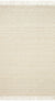 Ivory / Ivory - Noelle Collection Rug