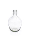Grey Green Glass Vase