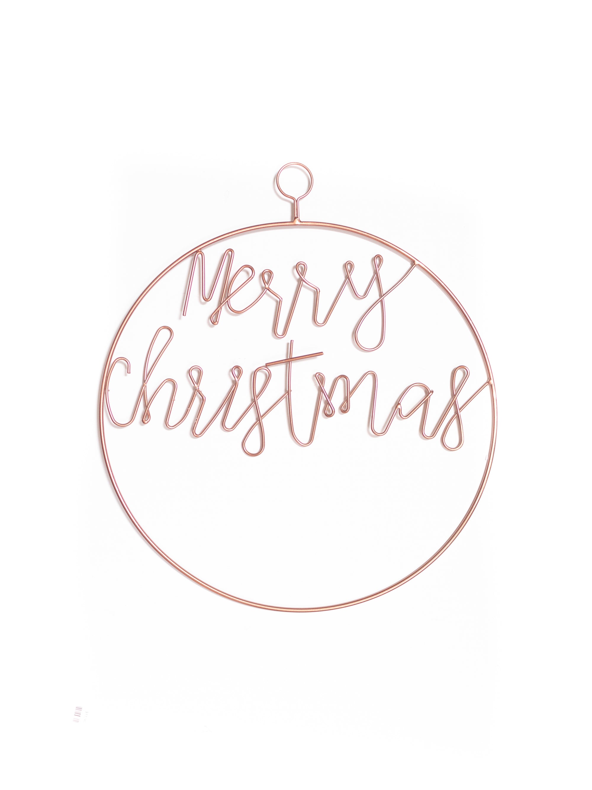 Merry Christmas Wreath Hanger