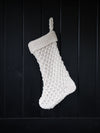 Natural Cotton Knit Stocking