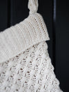 Natural Cotton Knit Stocking