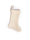 Natural Cotton Knit Stocking