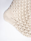 Natural Cotton Knit Stocking