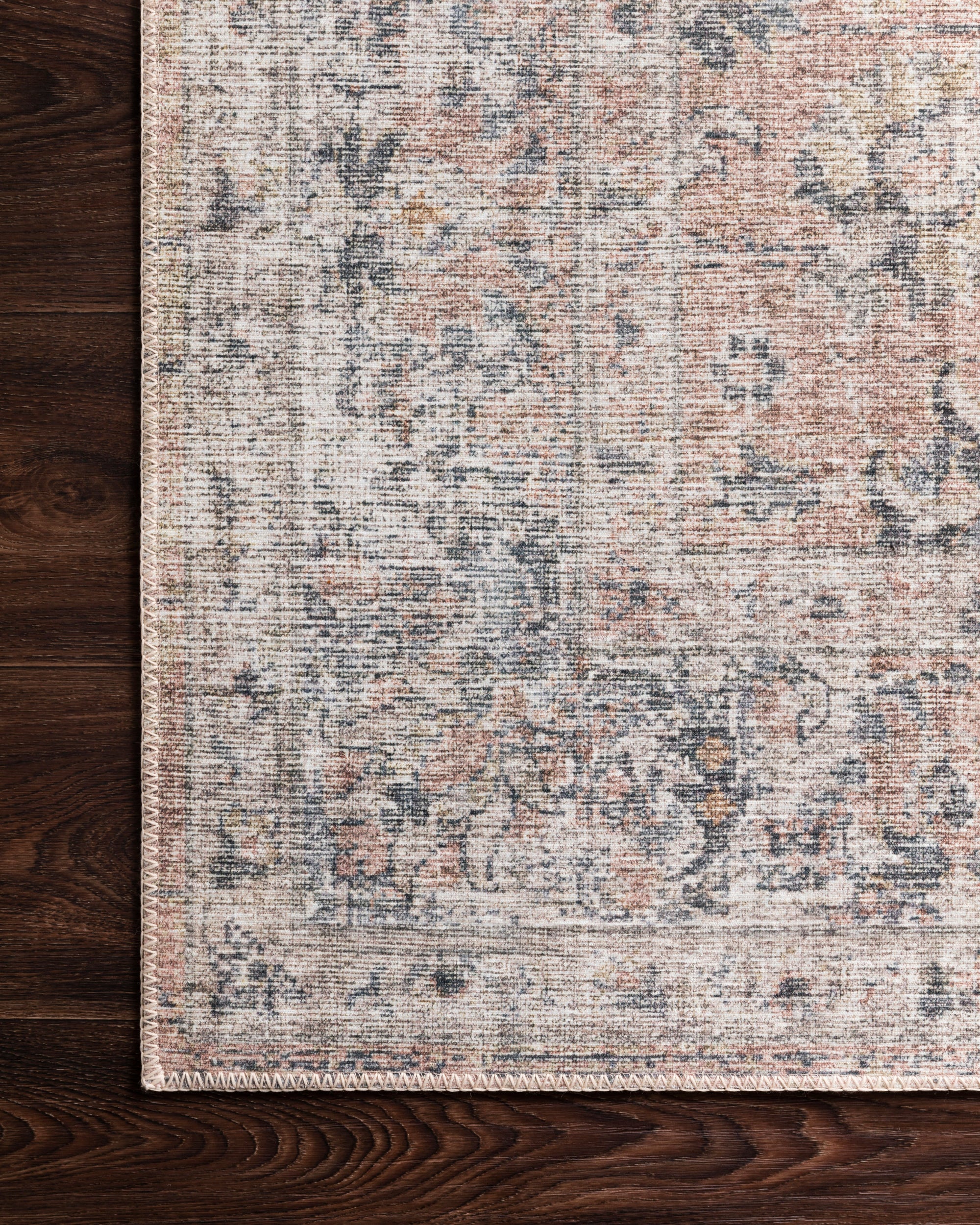 Blush / Grey - Skye Collection Rug