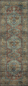 Terracotta / Sky - Skye Collection Rug