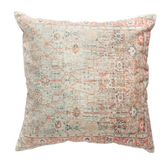 Distressed Cotton Pillow