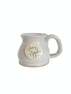 Gray Apple Mug
