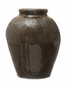 Round Vintage Clay Jar